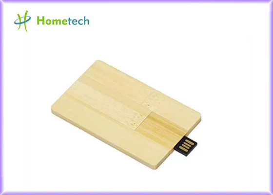 8-16MB / S 32GB แฟลชไดรฟ์ไม้ไผ่ไม้การ์ด 32GB