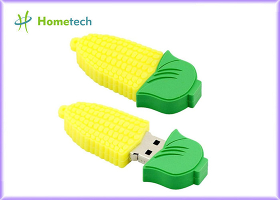 Cartoon Corn PVC แฟลชไดรฟ์ USB แบบกำหนดเอง 2.0 3.0 2GB 4GB 8GB 16GB 32GB 64GB